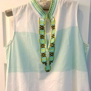 Tory Burch sleeveless tunic top